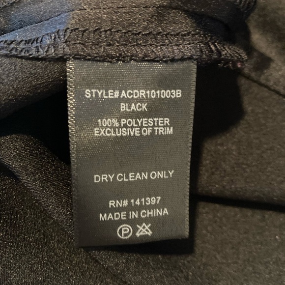 ASTR the Label Alva lace trim corset style black midi dress. Size XS. - Picture 8 of 8